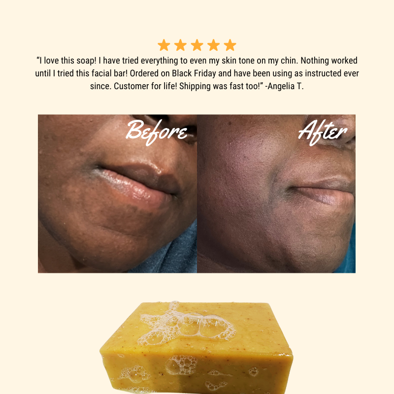 Orange Turmeric Bar (Face & Body)