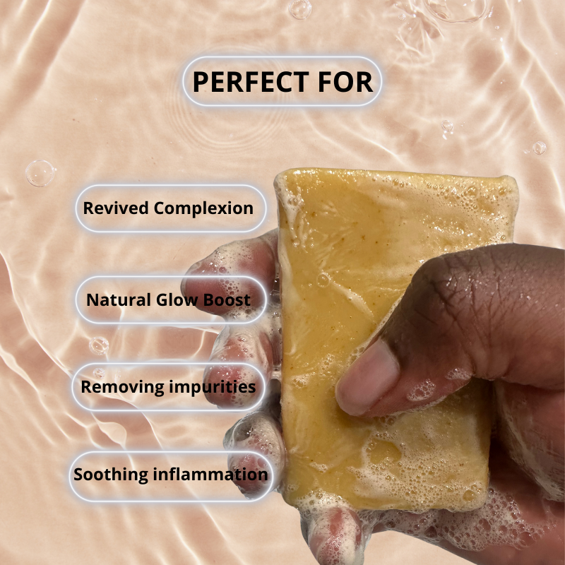 Orange Turmeric Facial Cleansing Bar